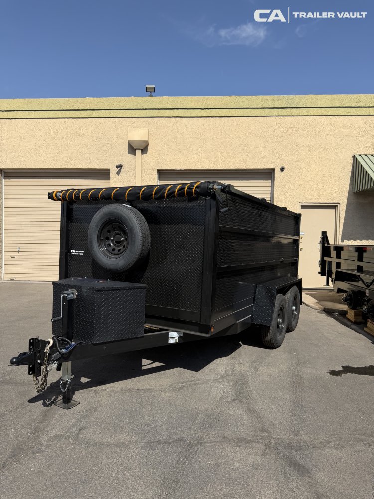 8'x12' MEGA TRAILERS Dump