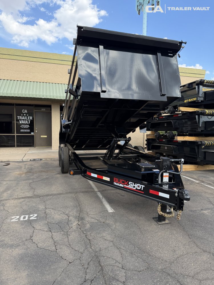 7'x16' Buckshot Trailers Dump
