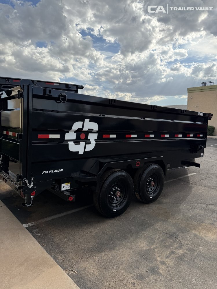 7'x16' Buckshot Trailers Dump