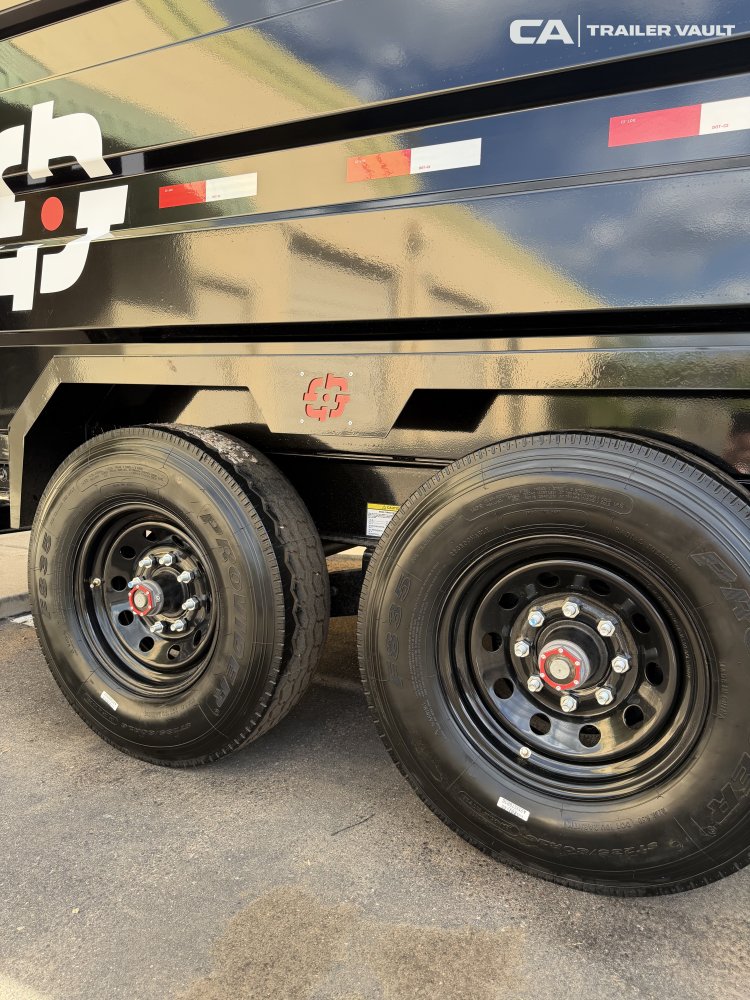 7'x16' Buckshot Trailers Dump