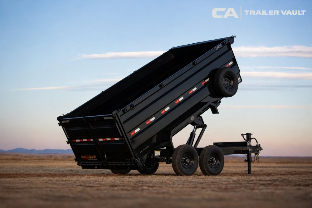 7'x16' Buckshot Trailers Dump