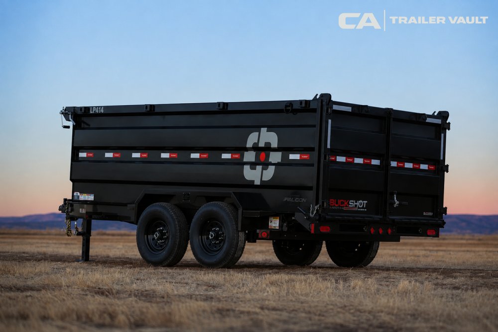 7'x16' Buckshot Trailers Dump