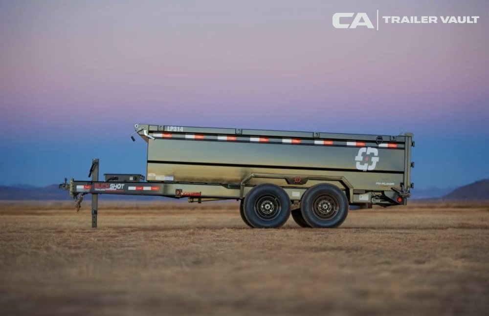7'x14' Buckshot Trailers Dump