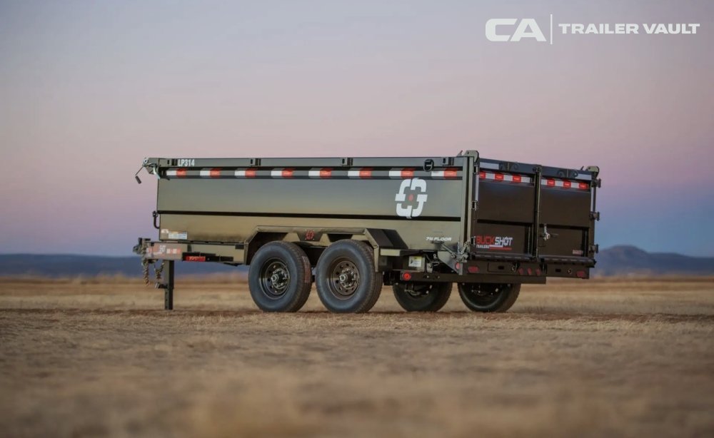 7'x14' Buckshot Trailers Dump