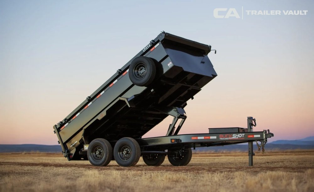 7'x14' Buckshot Trailers Dump