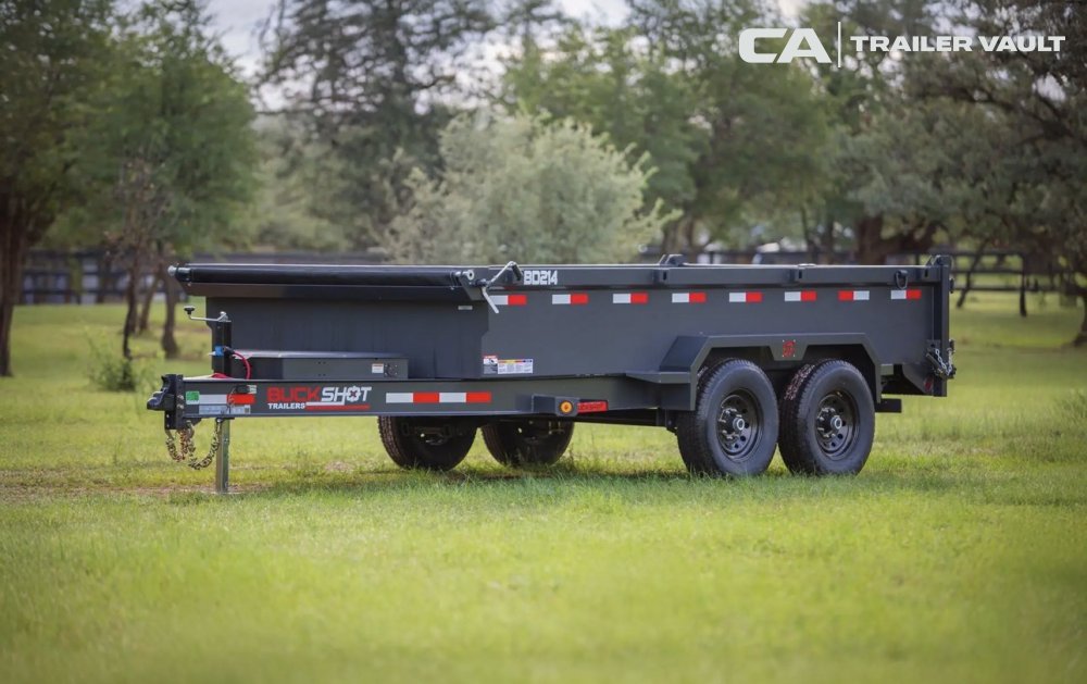 7'x14' Buckshot Trailers Dump