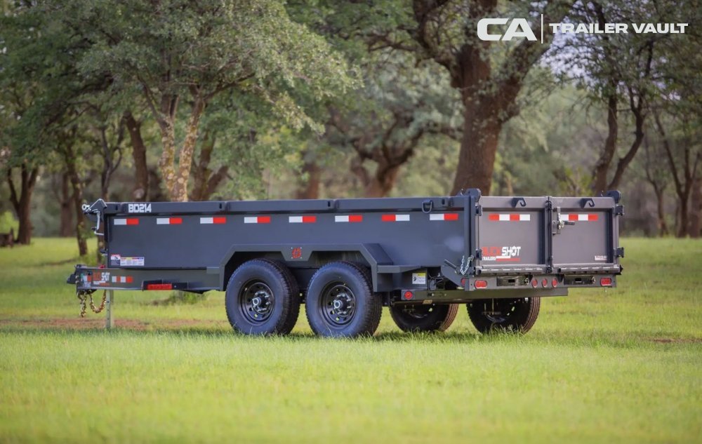 7'x14' Buckshot Trailers Dump