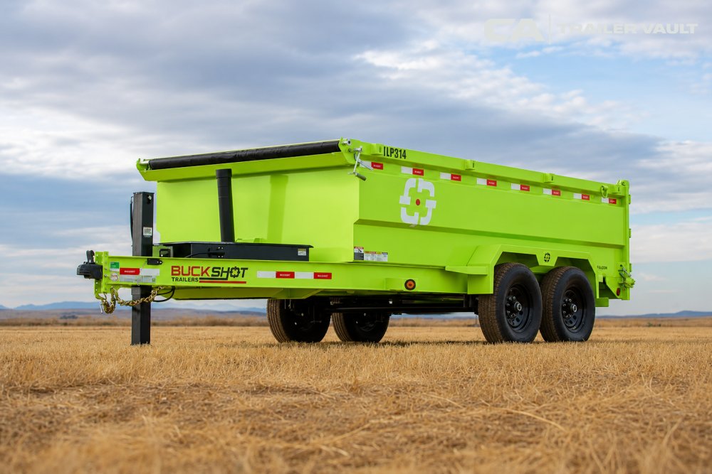 7'x16' Buckshot Trailers Dump