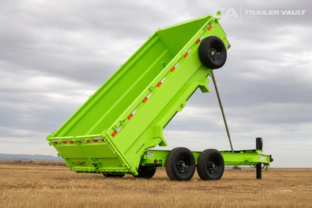 7'x16' Buckshot Trailers Dump