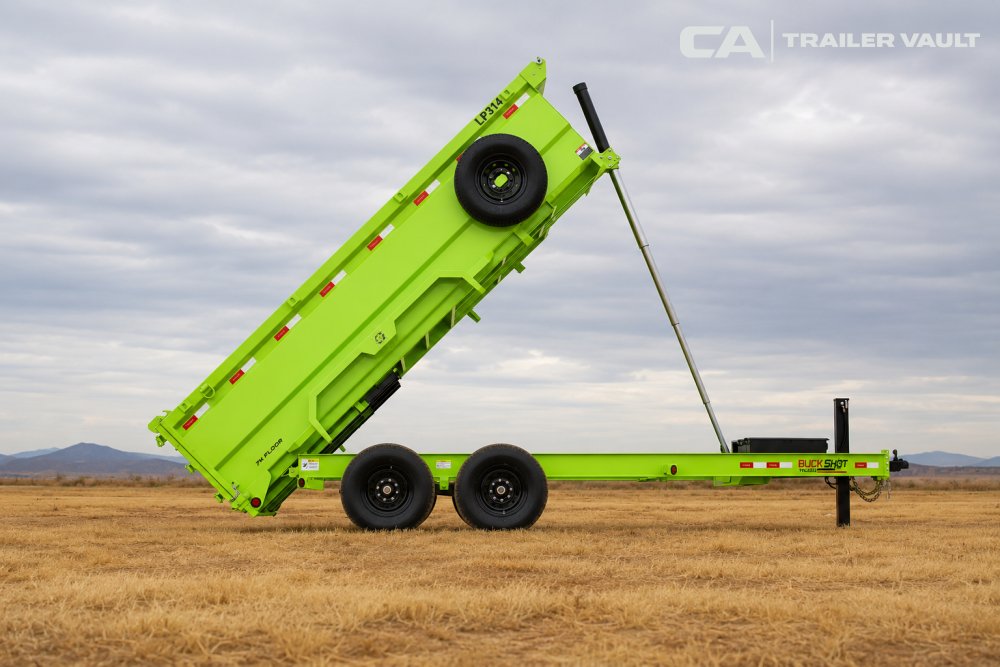 7'x16' Buckshot Trailers Dump