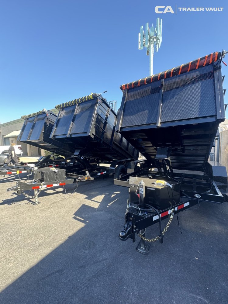 8'x12' PoleStar Trailer Inc Dump
