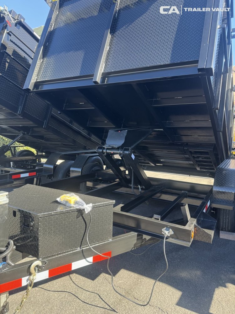 8'x12' PoleStar Trailer Inc Dump