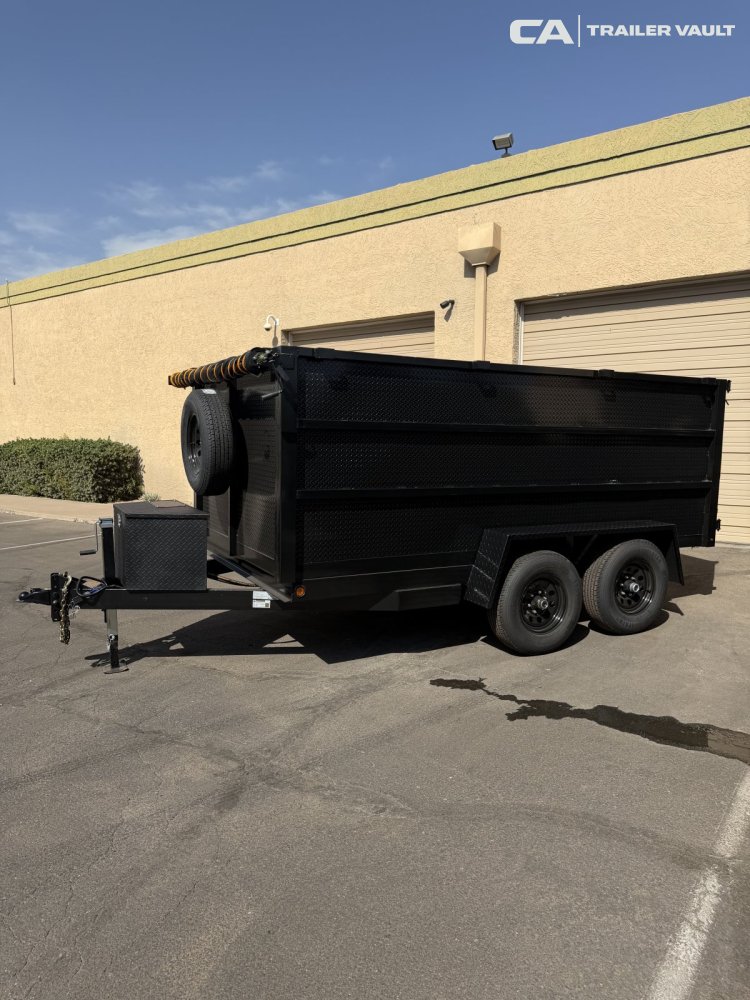 8'x12' MEGA TRAILERS Dump