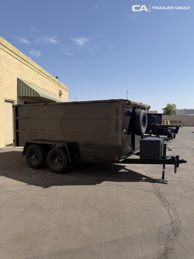 8'x12' MEGA TRAILERS Dump