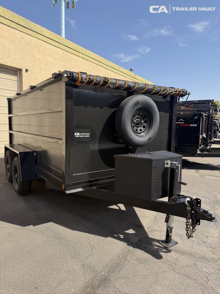 8'x12' MEGA TRAILERS Dump