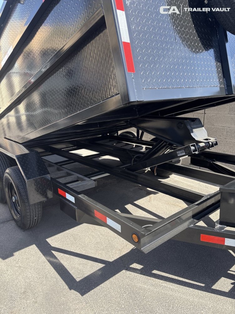 8'x12' PoleStar Trailer Inc Dump