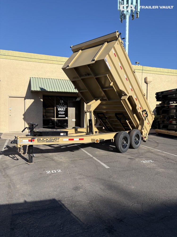 7'x14' Buckshot Trailers Dump