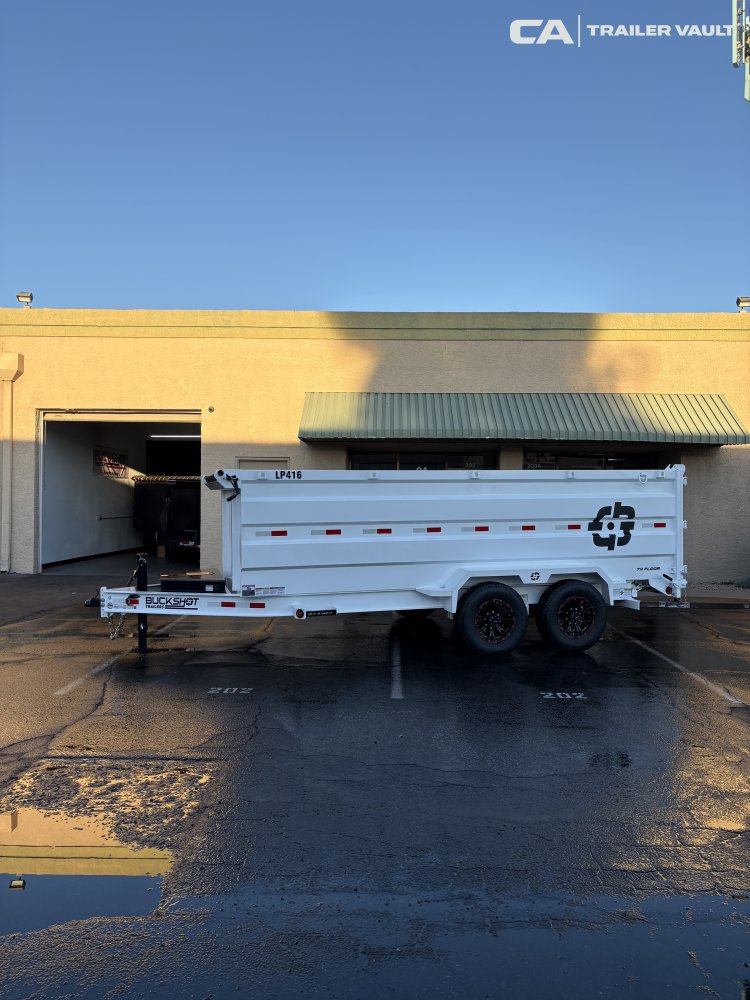 7'x16' Buckshot Trailers Dump