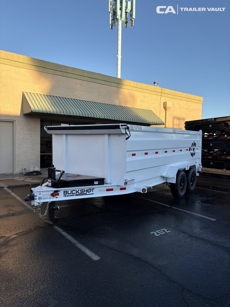 7'x16' Buckshot Trailers Dump