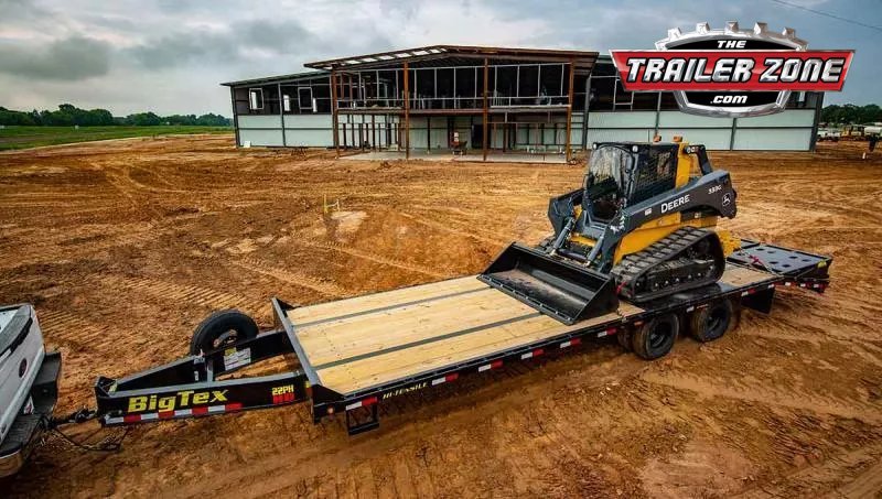 2026 BIG TEX 25PH- 20' + 5' MR PINTLE EQUIPMENT TRAILER