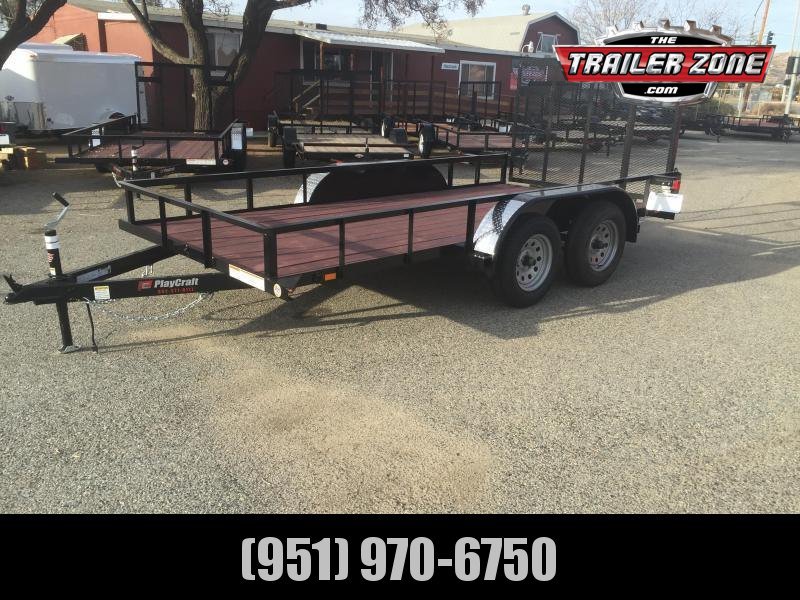 2024 Playcraft SUTA 83x12 Utility Trailer