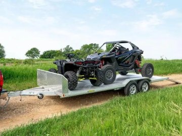 2026 Aluma WB20H-TA-DOF-EL-R-RTD CAR Trailer