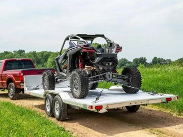 2026 Aluma WB20H-TA-DOF-EL-R-RTD Car Hauler Trailer