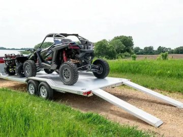 2026 Aluma WB20H-TA-DOF-EL-R-RTD Car Hauler Trailer