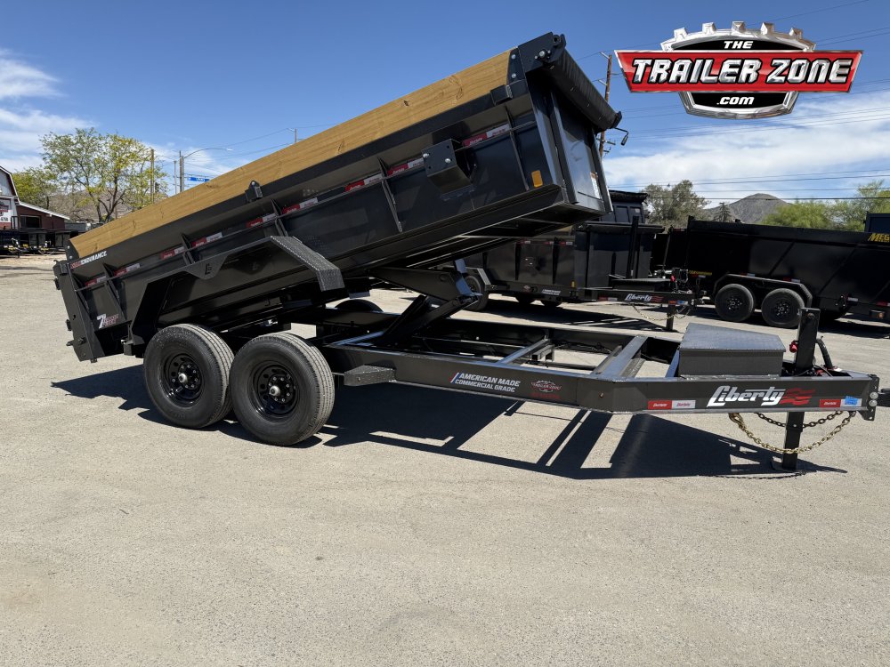 2026 LIBERTY LD14K 83" X 14' DUMP TRAILER