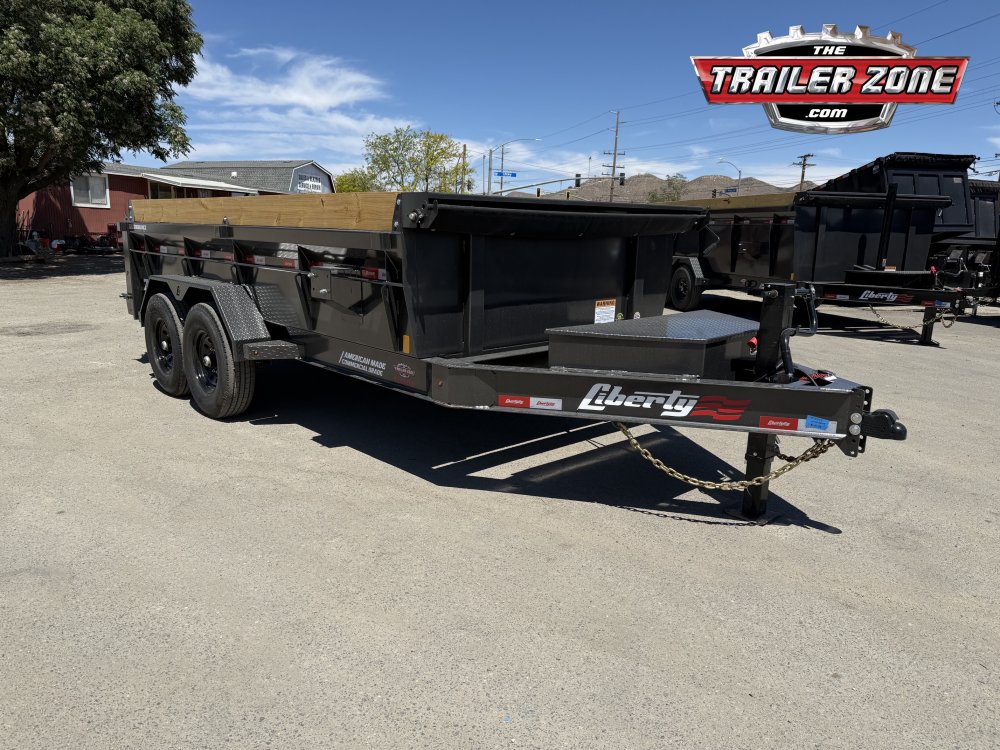 2026 LIBERTY LD14K 83" X 14' DUMP TRAILER