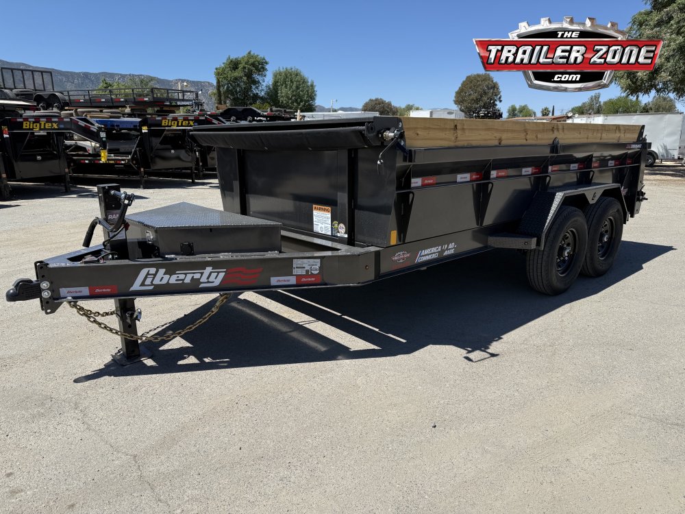 2026 LIBERTY LD14K 83" X 14' DUMP TRAILER