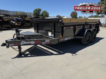 2026 LIBERTY LD14K 83" X 14' DUMP TRAILER
