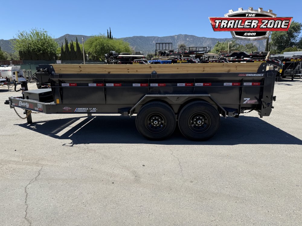 2026 LIBERTY LD14K 83" X 14' DUMP TRAILER