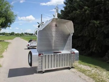 2026 Aluma MC2F Motorcycle Trailer