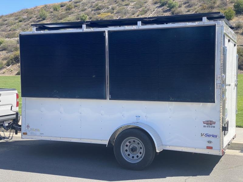 12' Solar Powered Trailer