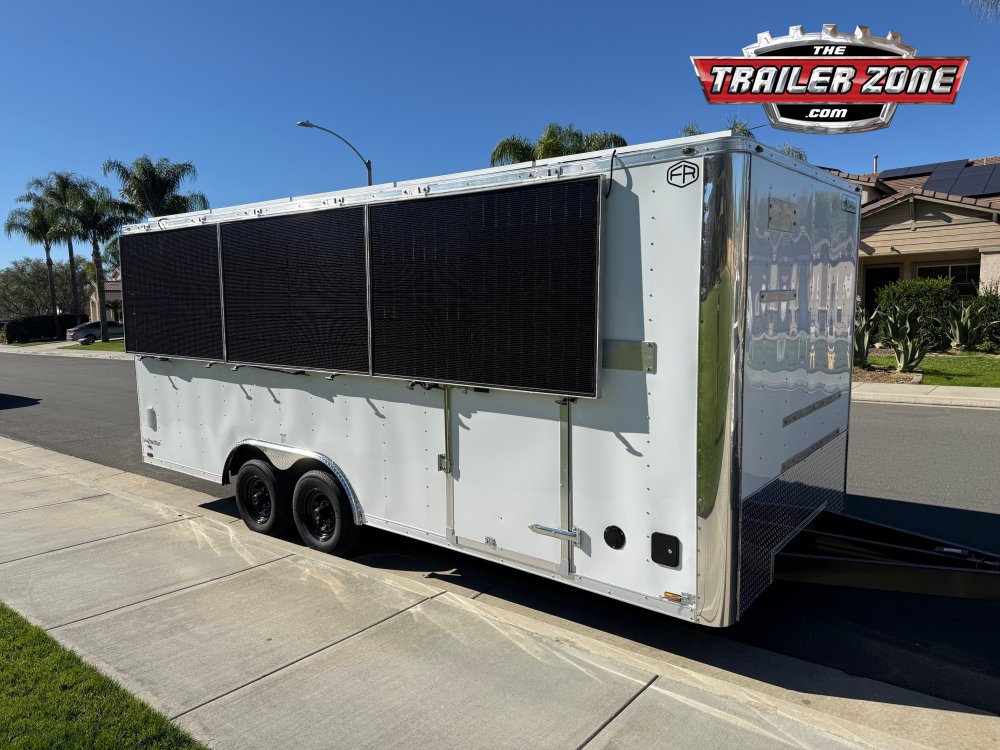 2026 CONTINENTAL CARGO V-SERIES 8.5' x 20' SOLAR ENCLOSED TRAILER