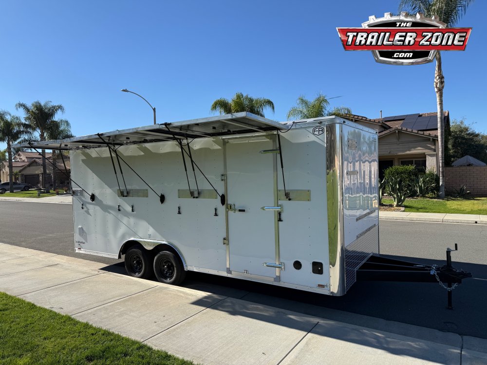 2026 CONTINENTAL CARGO V-SERIES 8.5' x 20' SOLAR ENCLOSED TRAILER
