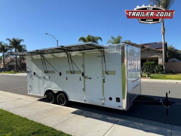 2026 CONTINENTAL CARGO V-SERIES 8.5' x 20' SOLAR ENCLOSED TRAILER