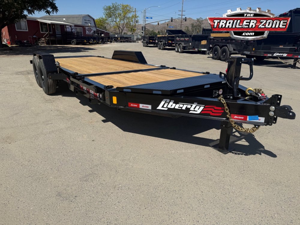 2026 LIBERTY LT14K 83" x 20' SPLIT DECK EQUIPMENT TILT TRAILER