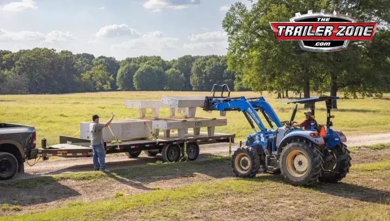 2026 Big Tex Trailers 14OA-20 Deckover Trailer