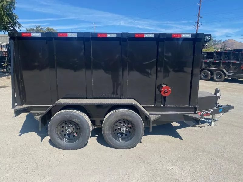 2025 Playcraft 6' x 10' Dump Trailer 4ft Sides