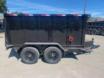 2025 Playcraft 6' x 10' Dump Trailer 4ft Sides