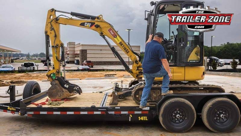 **USED** 2023 BIG TEX 14TL-22' TILT EQUIPMENT TRAILER