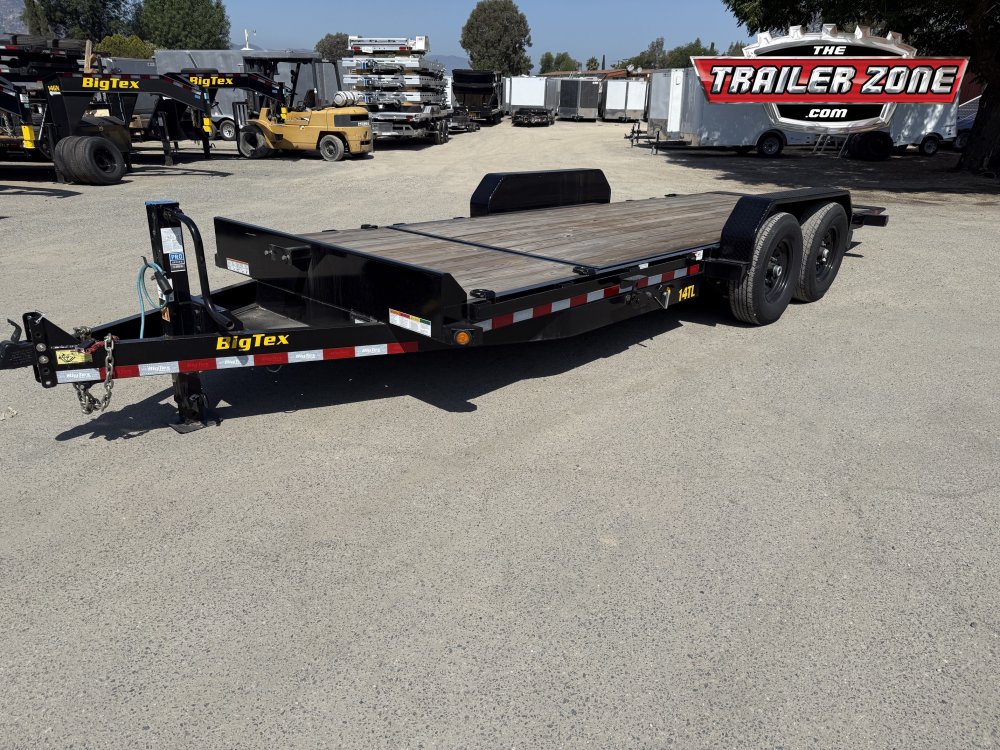 **USED** 2023 BIG TEX 14TL-20' TILT EQUIPMENT TRAILER