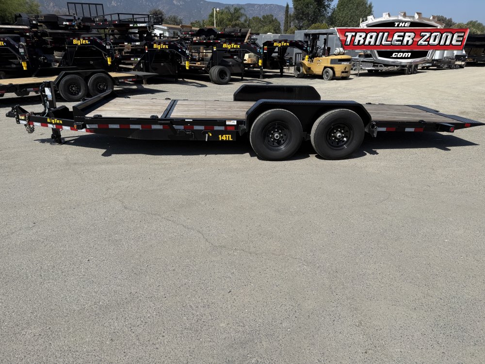 **USED** 2023 BIG TEX 14TL-20' TILT EQUIPMENT TRAILER