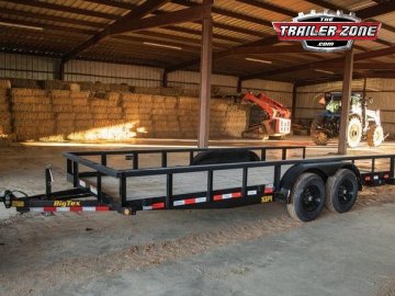 **USED** 2023 BIG TEX 10PI-16' EQUIPMENT UTILITY TRAILER