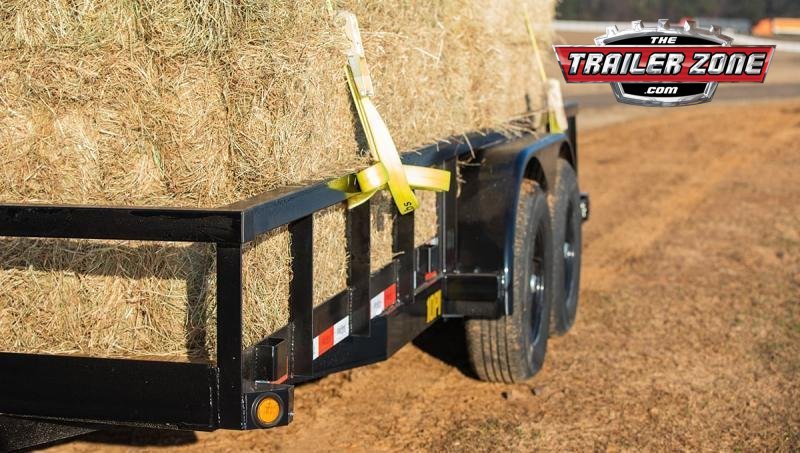 **USED** 2023 BIG TEX 10PI-16' EQUIPMENT UTILITY TRAILER