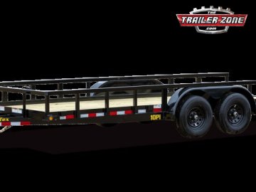 **USED** 2023 BIG TEX 10PI-16' EQUIPMENT UTILITY TRAILER