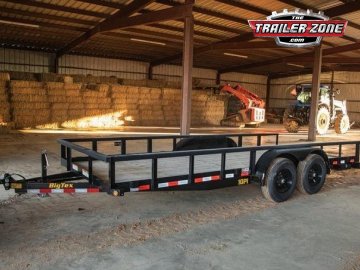 **USED** 2023 BIG TEX 10PI-16' EQUIPMENT UTILITY TRAILER