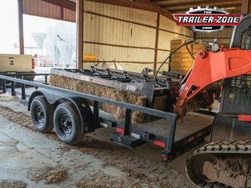 **USED** 2023 BIG TEX 10PI-16' EQUIPMENT UTILITY TRAILER